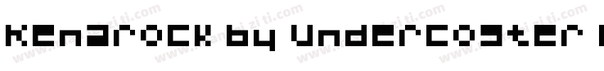 Kenarock by undercoster Regular字体转换